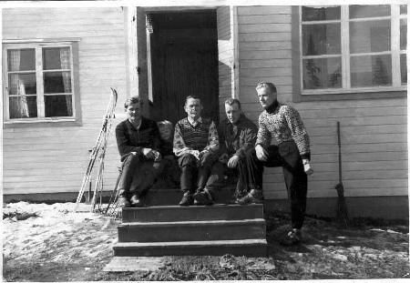 Late winter 1957, the first customers