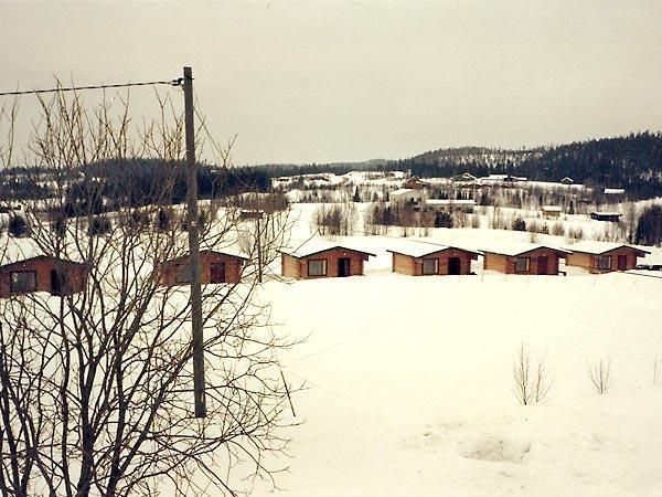 View over the Talvijärvi village, 1982