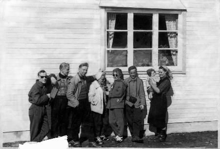 Late winter 1957, the first customers
